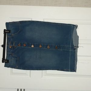 Jean skirt